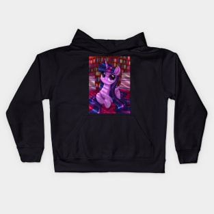 Twilight Sparkle - Long Hair Kids Hoodie